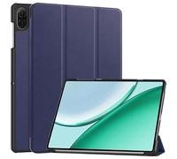 Custodia for tablet con supporto in pelle PU a tre ante adatta for Huawei Honor Pad X8b 11 pollici NDL2-W09 2026 Cover rigida(Dark blue)