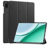 Custodia for tablet con supporto in pelle PU a tre ante adatta for Huawei Honor Pad X8b 11 pollici NDL2-W09 2026 Cover rigida(Black)