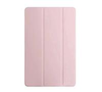 Custodia for tablet con supporto in pelle PU tri-fold adatta for Apple iPad 11th A16 2025 custodia morbida in silicone TPU Smart Funda(Pink)