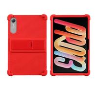 Custodia for tablet con supporto ispessito a quattro angoli compatibile con Lenovo Xiaoxin Pad Pro GT 13 "B376FC TB378FC 2026 Cover morbida in silicone(Red)