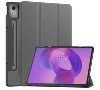 Custodia for tablet con supporto magnetico pieghevole in tre parti in pelle PU adatta for Lenovo Idea Tab Pro 12.7 pollici TB373FU TB375FC 2025(Gray)