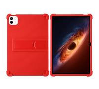 Custodia for tablet con supporto regolabile adatta for Honor MagicPad4 Custodia antiurto con cavalletto in silicone morbido YLE-W09 da 12,3 pollici(Red)