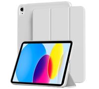 Custodia for tablet con supporto tri-pieghevole adatta for Apple iPad A16 11th 11 pollici 2025 Custodia protettiva in morbido silicone TPU con guscio posteriore(Gray)