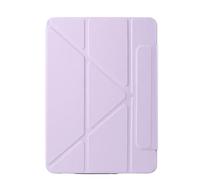 Custodia for tablet in pelle PU adatta for Huawei Honor MagicPad 2 12.3 pollici ROD2-W09 2024, custodia magnetica staccabile ultra sottile(Purple)