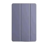 Custodia for tablet in pelle PU con supporto a tre ante adatta for Lenovo Xiaoxin Pad 11 2025 11 pollici TB335FC Cover posteriore morbida in silicone(Lavender)