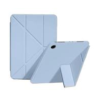 Custodia for tablet in pelle PU pieghevole 3+Y adatta for Samsung Galaxy Tab A11 Plus 11 pollici SM-X230 X233 2025 con supporto(Ice blue)