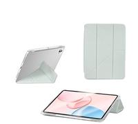 Custodia for tablet pieghevole 3+Y adatta for Samsung Galaxy Tab S11 SM-X730 X736B 2025 con supporto for penna in acrilico trasparente(Mint)
