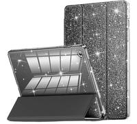 Custodia for tablet Starry compatibile con Samsung Galaxy Tab A9/A11 Plus 11 pollici SM-X210 SM-X230 Cover posteriore in acrilico con riattivazione automatica(Black,A9 Plus 11")