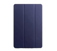 Custodia for tablet Trifold adatta for Samsung Galaxy Tab A11 Plus 11 pollici SM-X230 X233 2025 con supporto a ribalta e cover posteriore in silicone morbido(Dark blue)