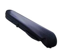 Custodia for violino 4/4 a grandezza naturale, custodia rigida for violino in fibra di carbonio composita con igrometro incorporato, custodia for violino portatile super leggera(Color:Blue)