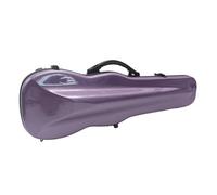 Custodia for violino portatile con cinghie in materiale PC viola 4/4 impermeabile leggera custodia rigida