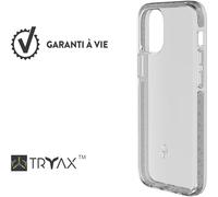 Custodia Force Case New Life trasparente rinforzata per iPhone 12 Mini