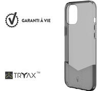 Custodia Force Case trasparente nera pura per iPhone 12 Pro Max