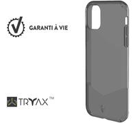 FORCE CASE Protettiva FCPUREIP11B Cover per Apple iPhone 11, Nero trasparente