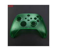 Custodia frontale di alta qualitÃ trasparente verde in 16 colori per Xbox Series X S, cover di ricambio in plastica.