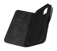 Custodia Galaxy A03s Effetto Scamosciato Portafoglio Forcell Tender Book Nera