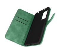 Custodia Galaxy A03s Effetto Scamosciato Portafoglio Forcell Tender Book Verde
