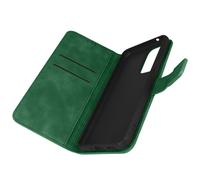 Custodia Galaxy A33 5G Effetto Scamosciato Portafoglio Forcell Tender Book Verde