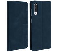 Cover Samsung Galaxy A50 Cover Custodia Portacarte Supporto - Blu Notte