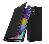 Custodia Galaxy A51 Portadocumenti Supporto Video Akashi Nero