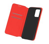 Custodia Galaxy A72 Libretto Portafoglio Funzione Supporto rossa