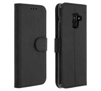 Custodia a portafoglio nera Avizar per Samsung Galaxy A8
