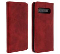 AVIZAR Rotary CUSTODIA per Samsung Galaxy S10, Rosso