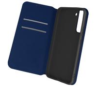 Custodia Samsung Galaxy S22 Portafoglio Funzione Supporto Video Blu