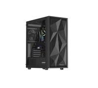 CUSTODIA GAMING NATEC GENESIS DIAXID 605F MIDI TOWER USB-C CON FINESTRA NERA