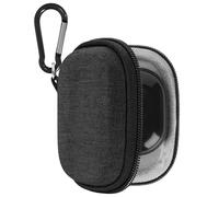 Custodia Geekria per auricolari compatibile con SAMSUNG Galaxy Buds3 FE/Pro, Galaxy Buds 2 - borsa da viaggio rigida con clip moschettone (grigio scuro)