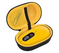 Custodia Geekria per mouse wireless, borsa protettiva rigida da viaggio e portaoggetti compatibile con Logitech POP Mouse (Blast Yellow)