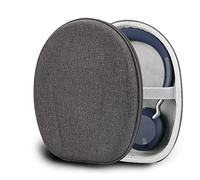 Custodia Geekria Shield compatibile con Jabra Evolve2 75, Evolve2 65, Evolve2 55, Evolve2 50 ed Elite 45h, borsa rigida protettiva da viaggio con porta cavi (grigio scuro)