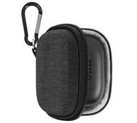 Custodia Geekria Shield per auricolari compatibile con JBL Vibe Buds 2, Beam 2, auricolari true wireless: borsa da viaggio rigida sostitutiva con clip a moschettone (grigio scuro)