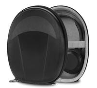 Custodia Geekria Shield per cuffie JVC HA-S20BT/S35BTB/S65BNB/XP50BT, borsa da viaggio sostitutiva protettiva con guscio rigido e vano per cavi (nera)