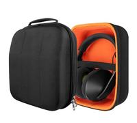 Custodia Geekria Shield per cuffie Over-Ear grandi, borsa da viaggio rigida sostitutiva con alloggiamento cavi, compatibile con Beyerdynamic DT 880 Pro, custodia Sony Pulse Elite (Nero)
