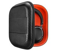 Custodia Geekria Shield per cuffie over-ear piatte, borsa da viaggio rigida di ricambio, compatibile con Bose QC Ultra II, B&O Beoplay H95, Sony WH-CH520 e altro (Nero)