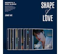 CUSTODIA GIOIELLO MONSTA X SHAPE OF LOVE SET 5 VER 5CD+5 fotolibro+5 carte+5 ...