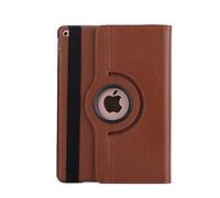 Custodia girevole a 360 gradi per Apple iPad 9.7 New 2018 6th Generation copertura Funda tablet A1822 A1893 supporto Shell + stylus + Film marrone Earthen