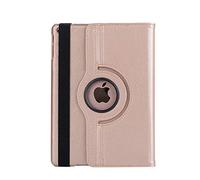 Custodia girevole a 360 gradi per Apple iPad 9.7 New 2018 6th Generation copertura Funda tablet A1822 A1893 supporto Shell + stylus + Film oro Old Skool Pro