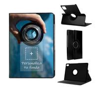 Custodia girevole a 360° per Samsung Galaxy Tab S10 FE+ Plus, colore nero