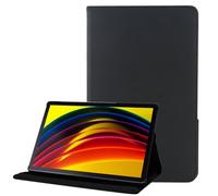 Custodia girevole in similpelle liscia nera per Lenovo Tab P11 11"