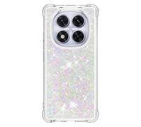 Custodia glitterata per Xiaomi Redmi Note 14 Pro Plus/Note 14 Pro 5G all'estero/nazionale, 3D Bling Liquid Sparkle Quicksand Clear paillettes trasparenti per ragazze donne sottile TPU Cover.Multicolor