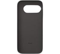 Google Cover Pixel 9a - Silicone duro, resistente alle macchie - Cover per smartphone Android - Nero ossidiana