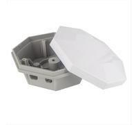 Custodia GPS con foro di sicurezza STA-55H, IP67, alloggiamento ad alta capacità UV, alloggiamento per antenna GNSS agricola per ricevitore RTK