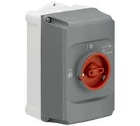 Custodia Grigia con maniglia Rossa per MS116/132 ABB IB132F