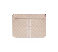 GUESS - Custodia Magnetica Per Computer Da 13 / 14 Pollici Con Striscia Stampata 4g Modello, Rosa