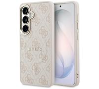 Custodia Guess 4G Embossed Ring MagSafe per Samsung Galaxy S26 Plus, rosa - Nouvo