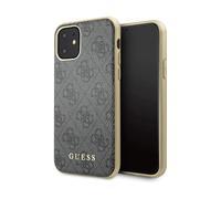 Custodia Guess 4G Metal Gold Logo Grigio - iPhone 11
