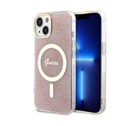 Custodia Guess 4G per Magsafe Pink - iPhone 14 Plus