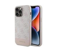 Custodia Guess 4G Stripe Pink - iPhone 15 Pro Max